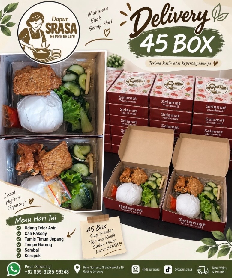 Pesanan 45 Box - Udang Telor Asin