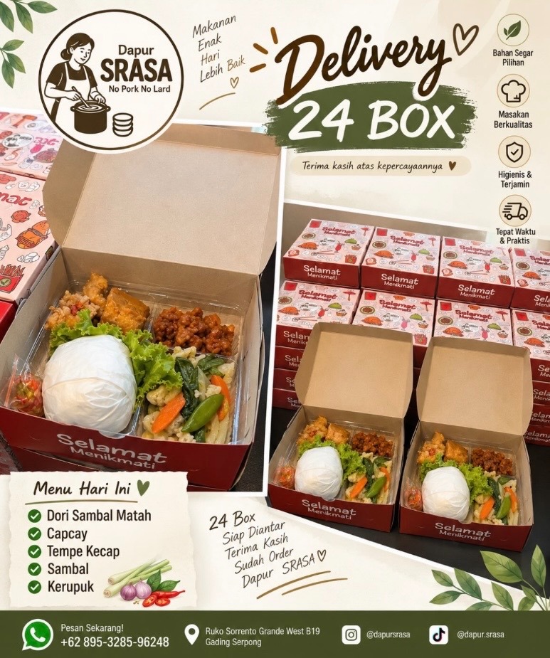 Pesanan 24 Box - Dori Sambal Matah