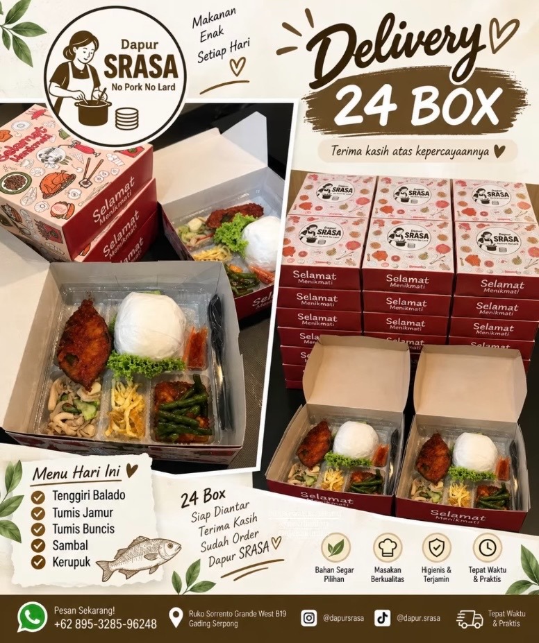 Pesanan 24 Box - Tenggiri Balado