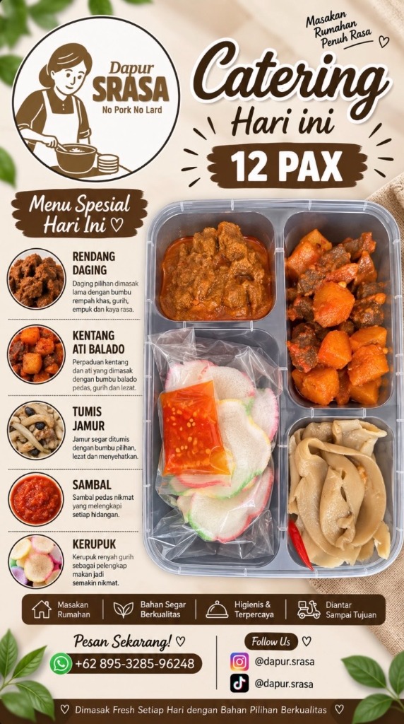 Catering Harian - Tenggiri Balado