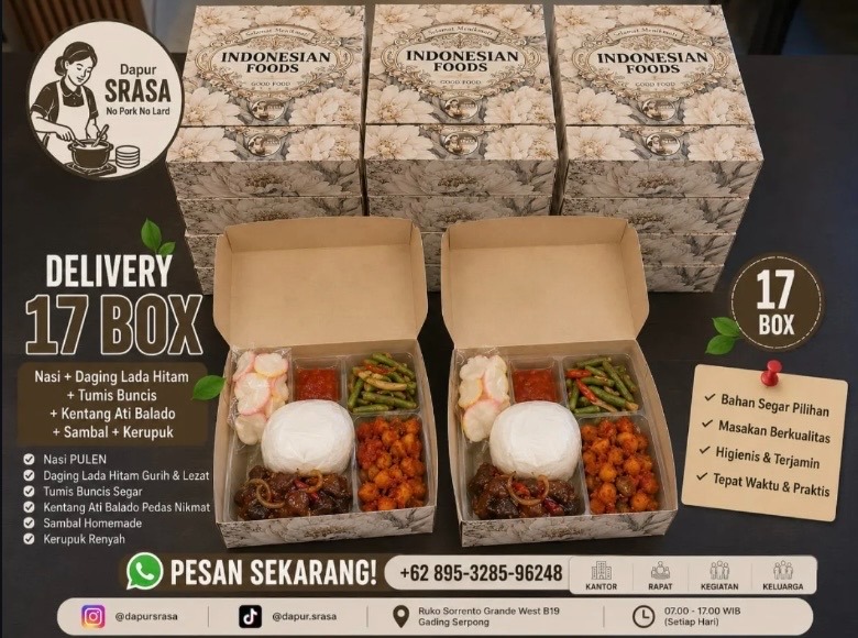 Pesanan 17 Box - Daging Lada Hitam