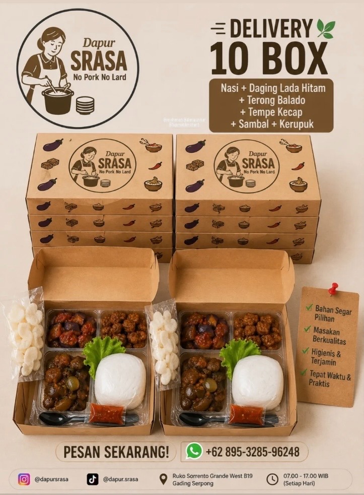 Pesanan 10 Box - Daging Lada Hitam