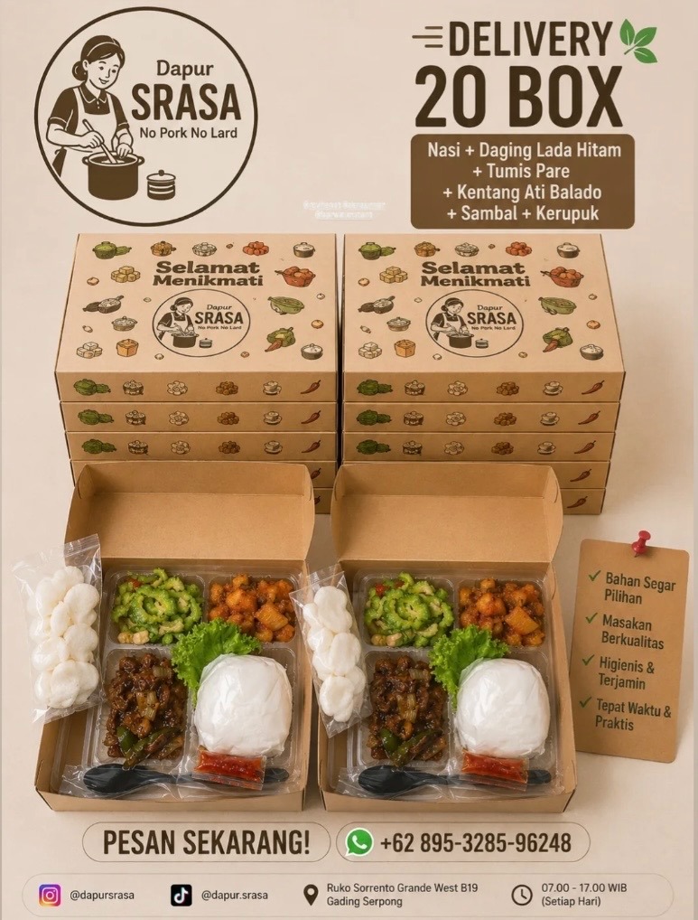 Pesanan 20 Box - Daging Lada Hitam